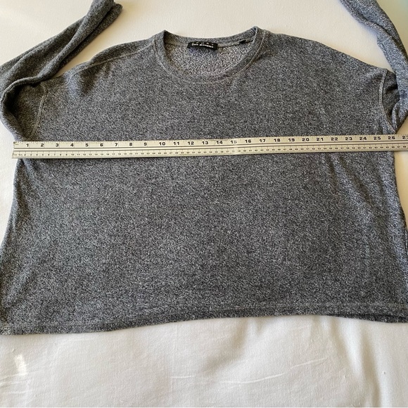 Sport The Kooples grey sweater oversize comfy cozy pullover - Picture 6 of 9